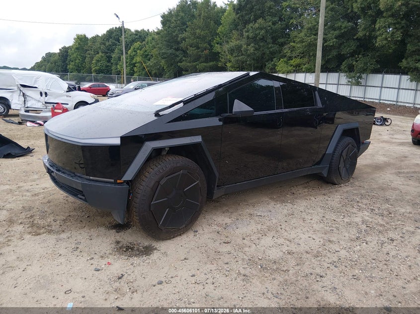 2024 Tesla Cybertruck, Right Side, IAAI, VIN 7G2CEHED9RA037534 — photo 2