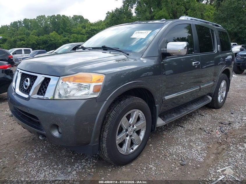 Vin: 5n1ba0ne1bn617208, lot: 46104537, nissan armada platinum 20112
