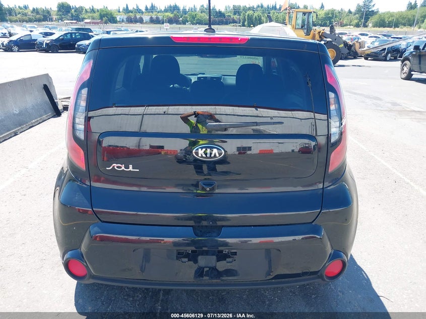2016 Kia Soul + VIN: KNDJP3A5XG7393289 Lot: 45606129