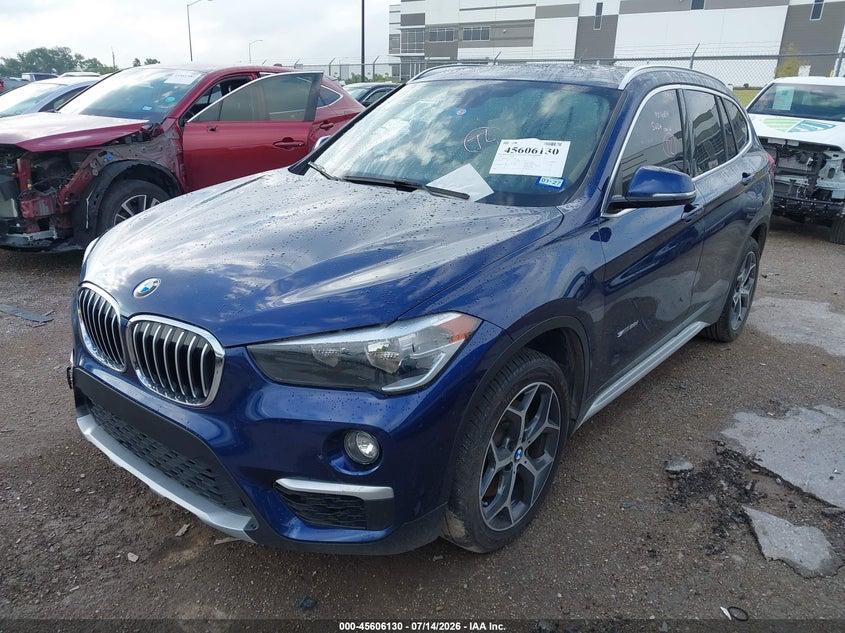 Vin: wbxhu7c37j5l05394, lot: 46104553, bmw x1 sdrive28i 20182
