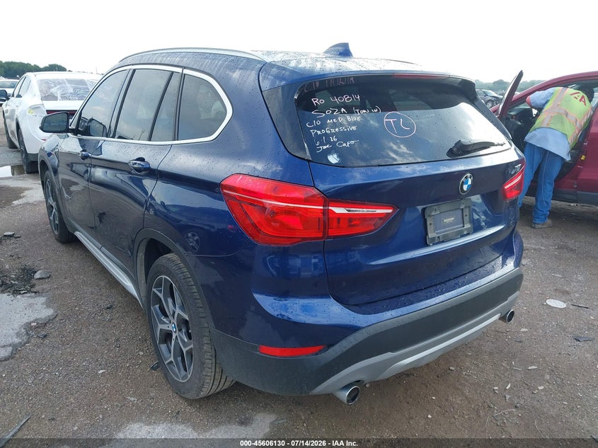 Vin: wbxhu7c37j5l05394, lot: 46104553, bmw x1 sdrive28i 20183
