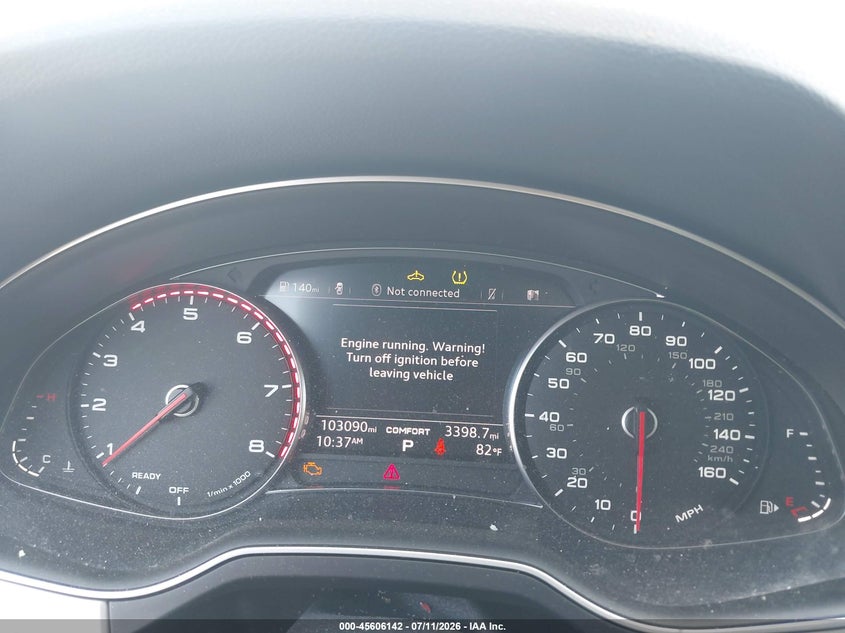 2018 Audi Q7 2.0T Premium VIN: WA1LHAF73JD001955 Lot: 45606142