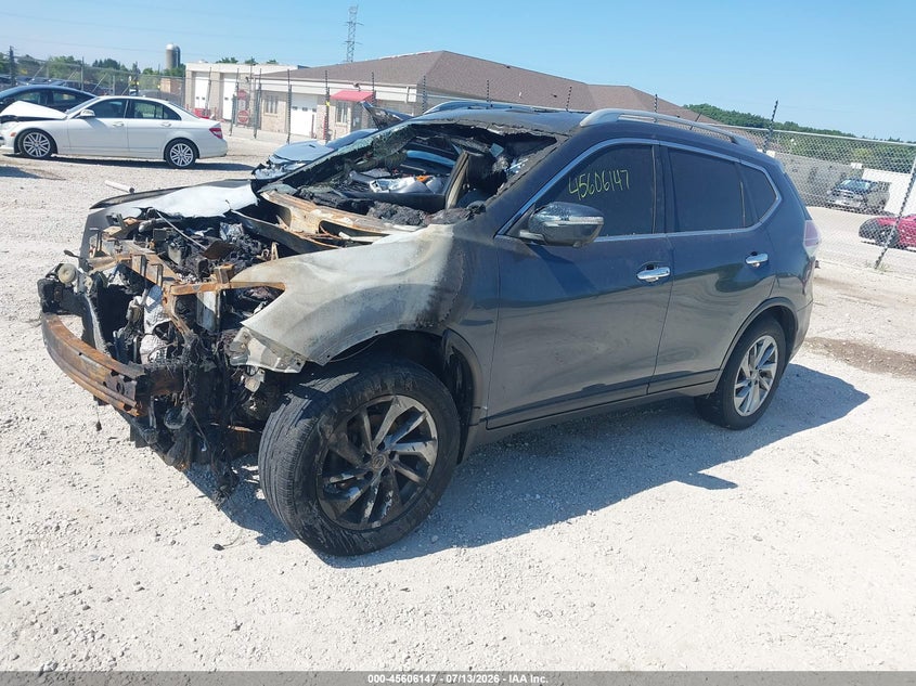 2015 Nissan Rogue, All Over, IAAI, VIN 5N1AT2MV0FC858066 — photo 2
