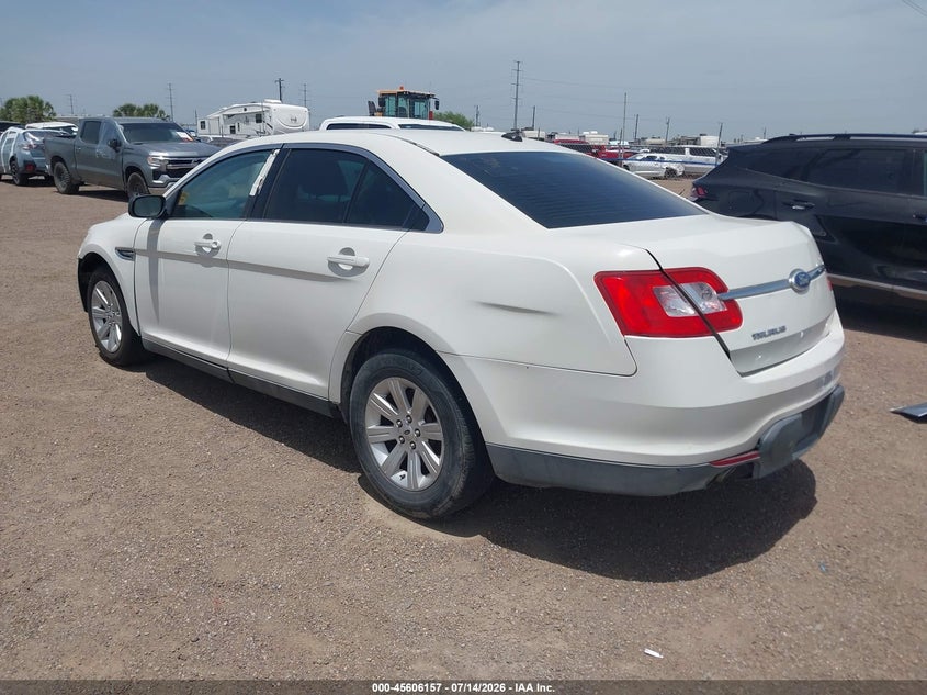 Vin: 1fahp2dw4bg149410, lot: 46104580, ford taurus se 20113
