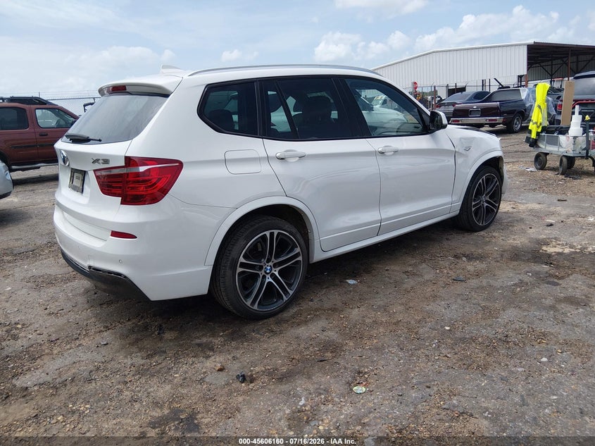 Vin: 5uxwz7c34h0x41955, lot: 46104583, bmw x3 sdrive28i 20174