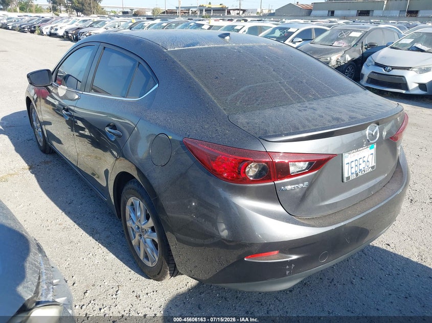 Vin: jm1bm1w77e1203153, lot: 46104586, mazda mazda3 i grand touring 20143