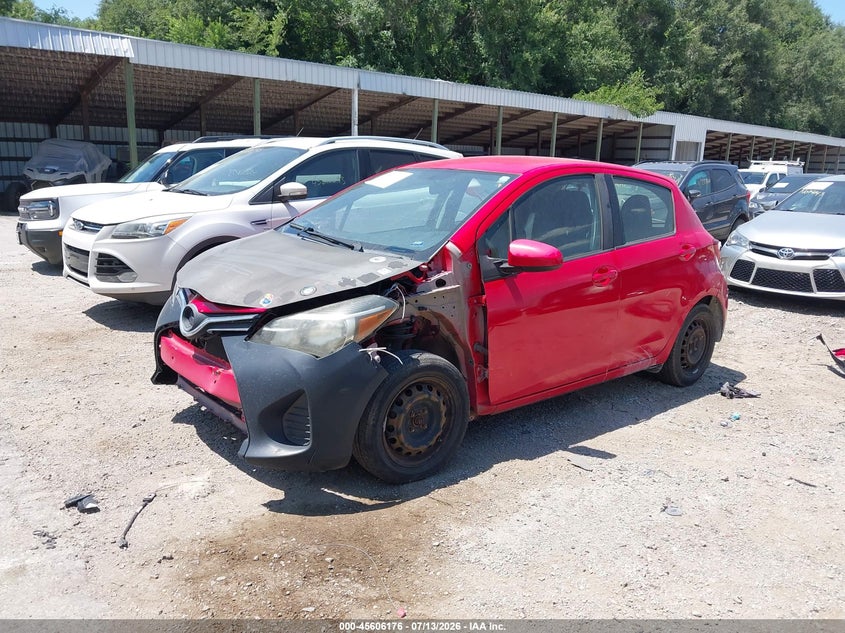 2015 Toyota Yaris, Удар спереду, IAAI, VIN VNKKTUD37FA040999 — фото 2