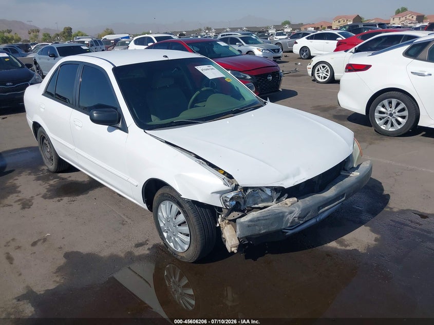 1999 Mazda Protege Dx/Lx VIN: JM1BJ2225X0133881 Lot: 45606206