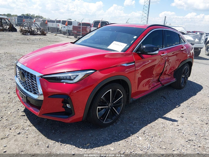 Vin: 3pcaj5k31nf112143, lot: 46104635, infiniti qx55 essential awd 20222