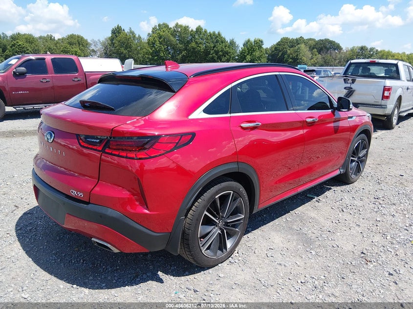 Vin: 3pcaj5k31nf112143, lot: 46104635, infiniti qx55 essential awd 20224