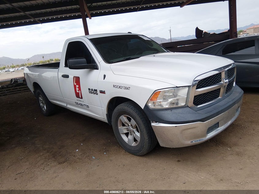 Vin: 3c6jr6dt5hg548138, lot: 46104636, ram 1500 tradesman  4x2 8' box 2017 img_1