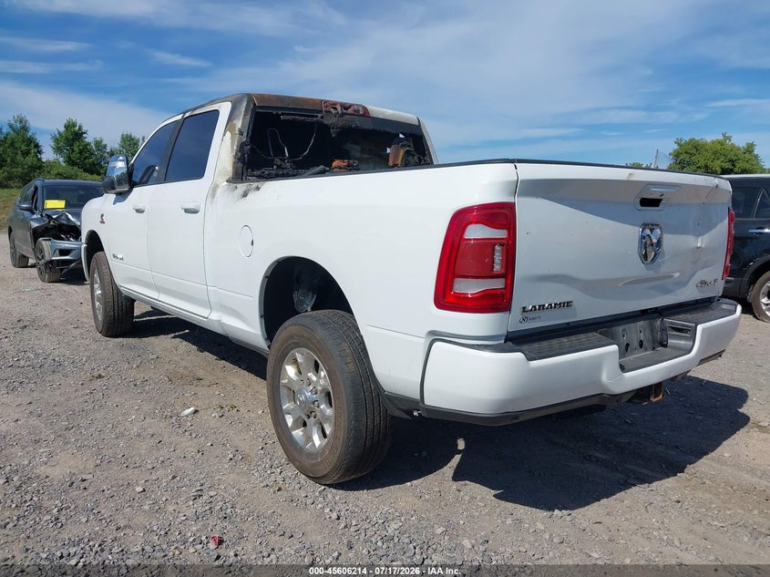 Vin: 3c6ur5fl4pg559022, lot: 46104637, ram 2500 laramie  4x4 6'4 box 20233