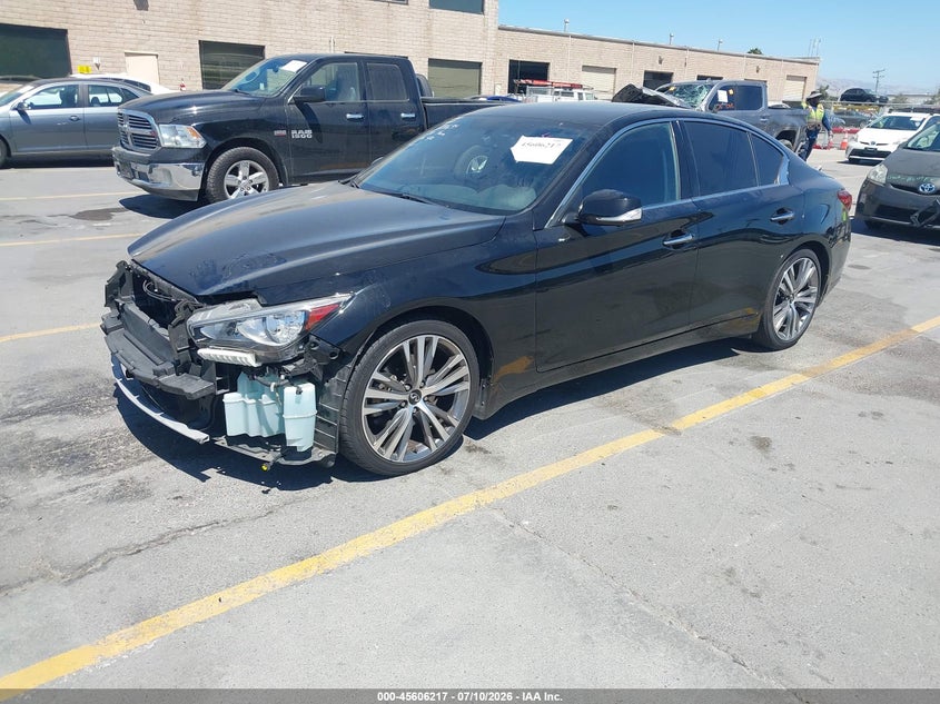 2021 INFINITI Q50 auction photo 2