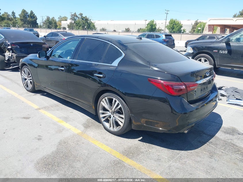 2021 INFINITI Q50 auction photo 3