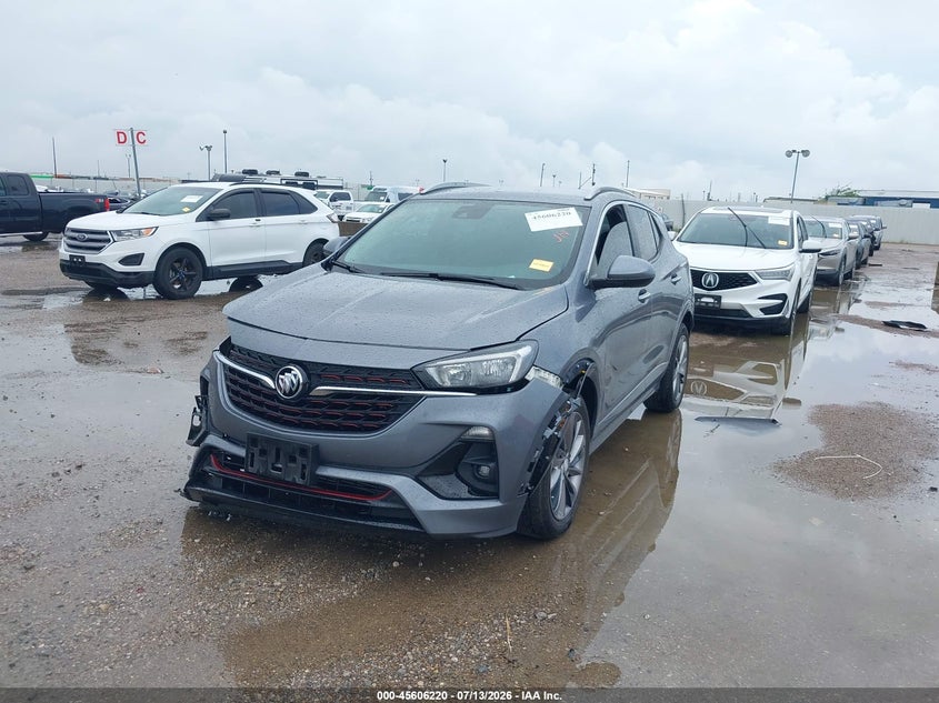 Vin: kl4mmdsl6mb109121, lot: 46104643, buick encore gx fwd select 20212