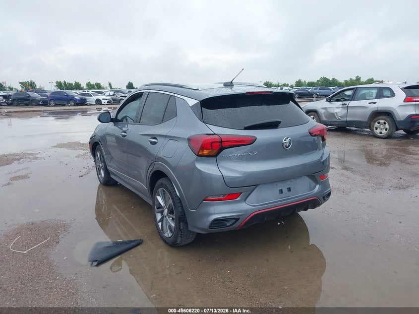 Vin: kl4mmdsl6mb109121, lot: 46104643, buick encore gx fwd select 20213