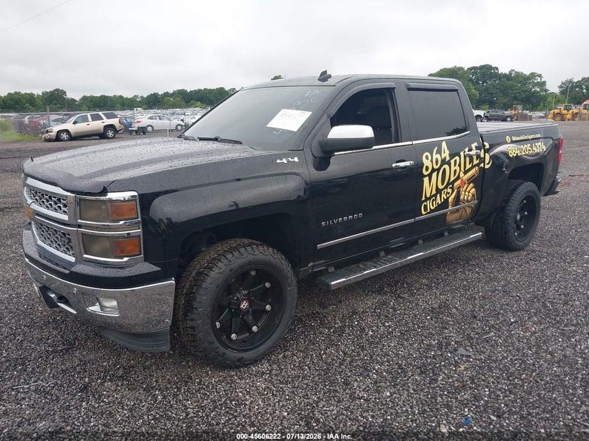 2014 Chevrolet Silverado, Изъятое, IAAI, VIN 3GCUKSEC6EG495723 — фото 2