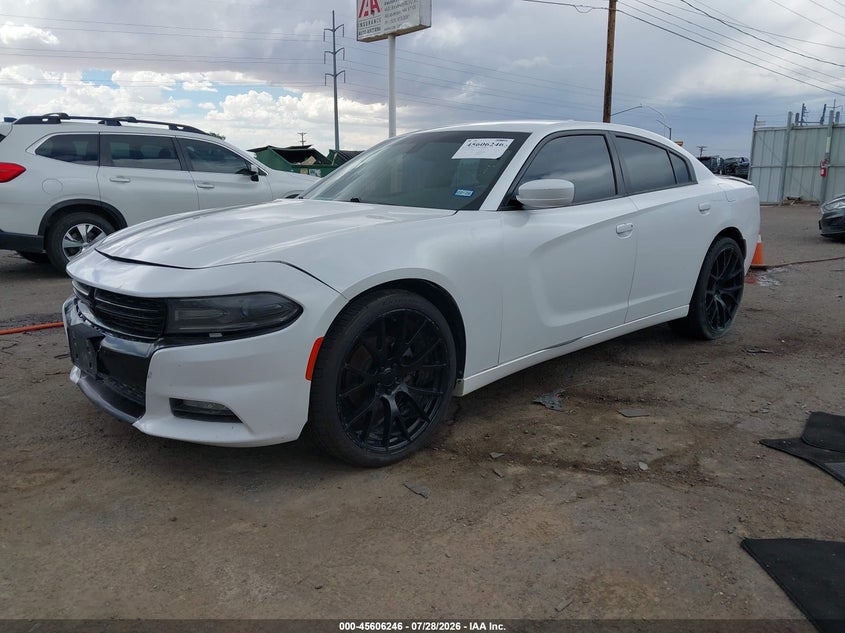 Vin: 2c3cdxhg6fh721718, lot: 46104669, dodge charger sxt 20152