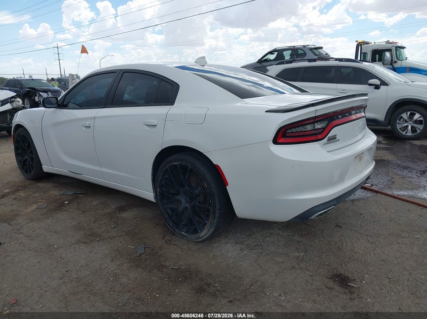 Vin: 2c3cdxhg6fh721718, lot: 46104669, dodge charger sxt 20153