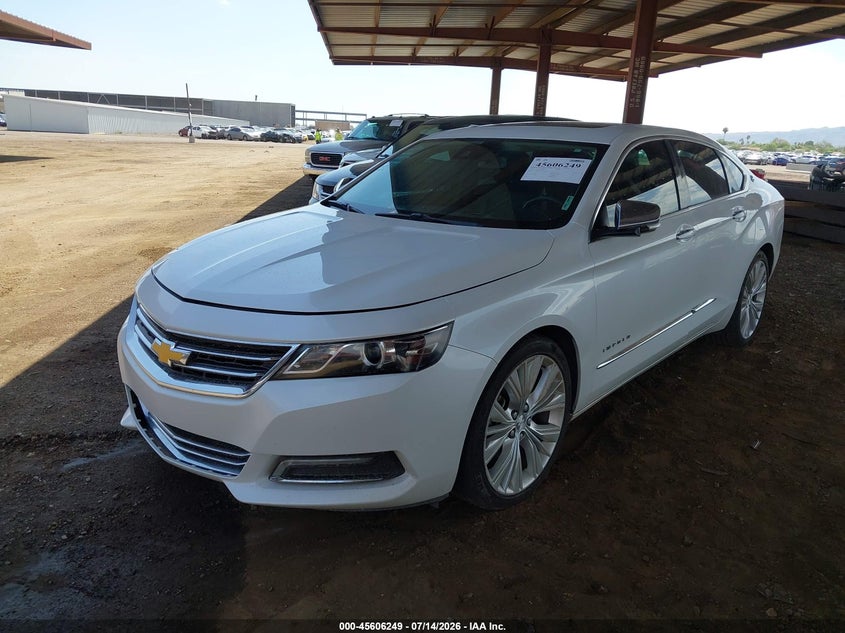 2016 Chevrolet Impala, Обычный износ, IAAI, VIN 2G1145S39G9197076 — фото 2