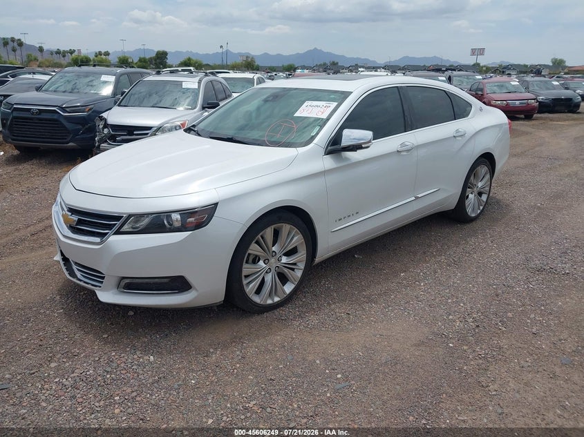 Vin: 2g1145s39g9197076, lot: 46104672, chevrolet impala 2lz 20162