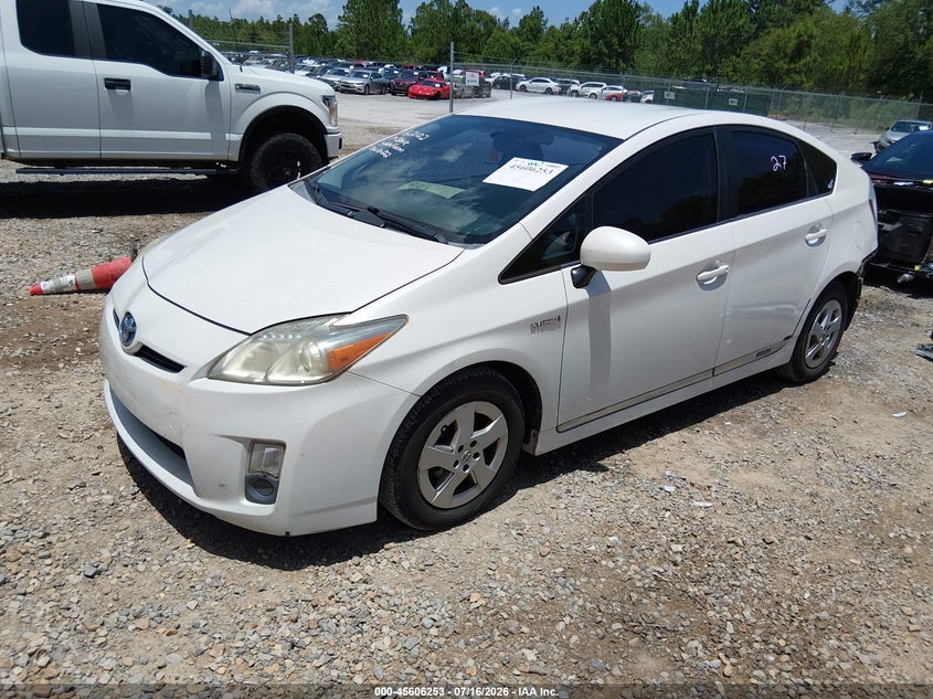 2010 Toyota Prius, Rear, IAAI, VIN JTDKN3DU3A0141395 — photo 2