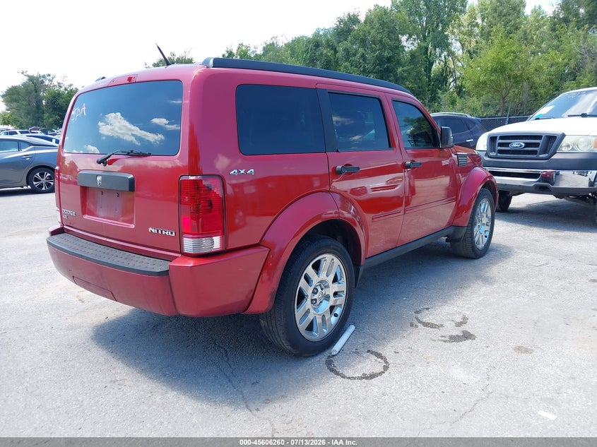 2011 Dodge Nitro Heat VIN: 1D4PU4GXXBW504989 Lot: 45606260