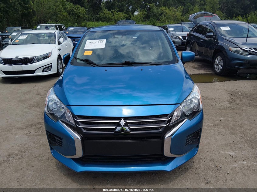 2022 Mitsubishi Mirage Es/Le VIN: ML32AUHJ4NH006342 Lot: 45606275