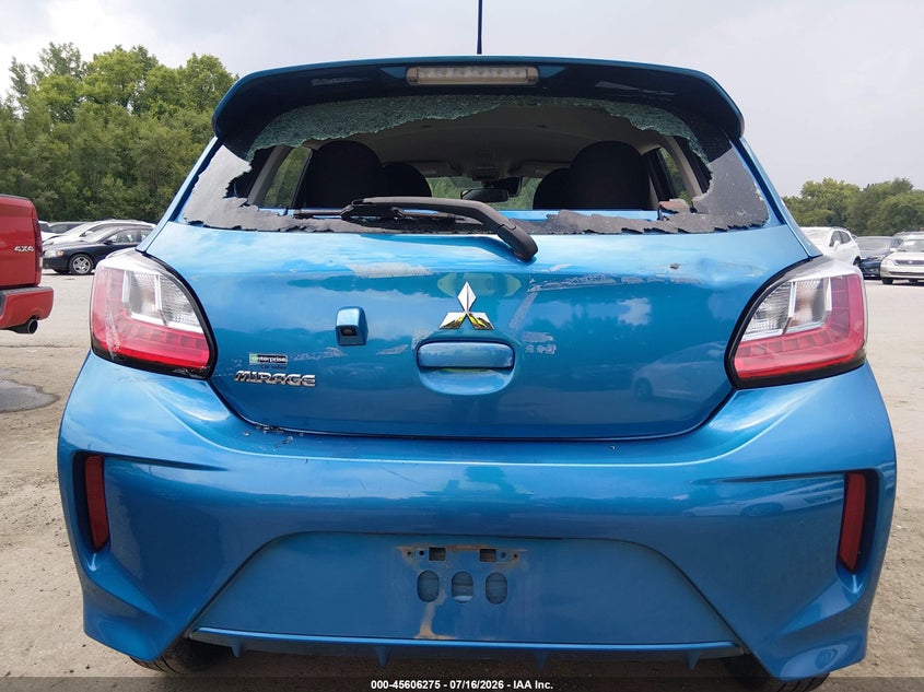 2022 Mitsubishi Mirage Es/Le VIN: ML32AUHJ4NH006342 Lot: 45606275