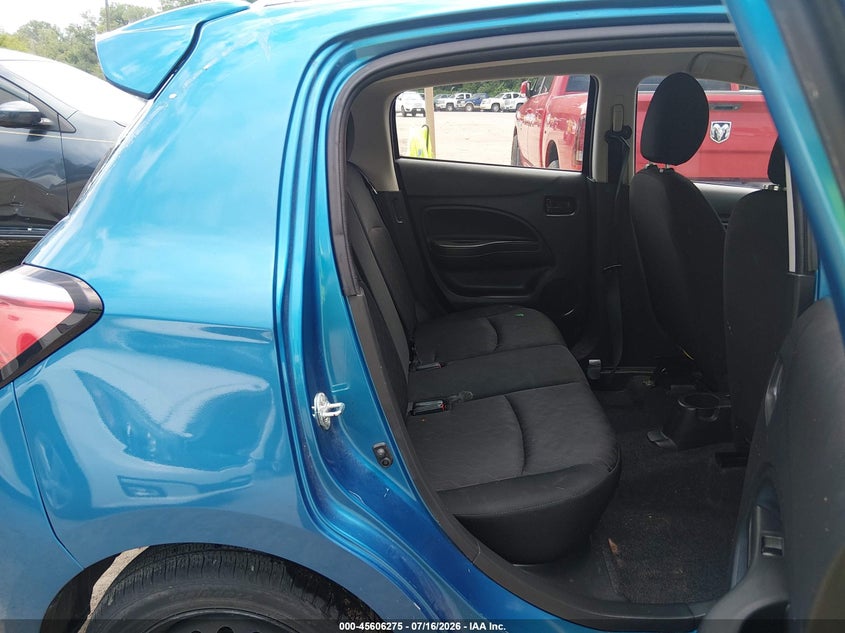 2022 Mitsubishi Mirage Es/Le VIN: ML32AUHJ4NH006342 Lot: 45606275