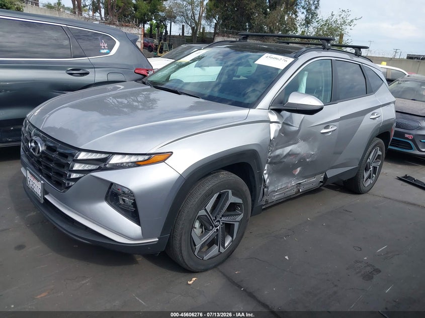 2023 Hyundai Tucson, Left Side, IAAI, VIN KM8JFCA13PU110986 — photo 2