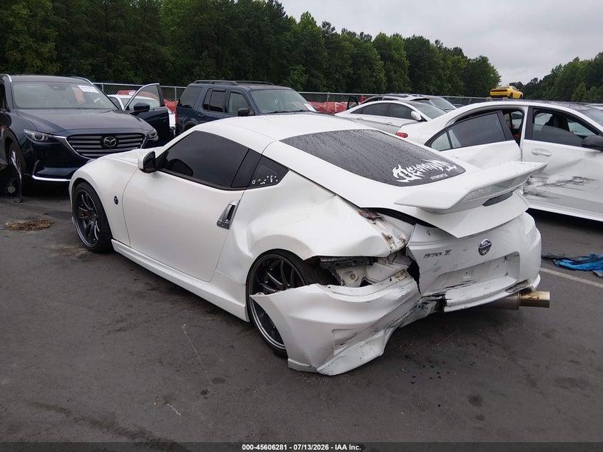 Vin: jn1az4eh9cm561233, lot: 46104704, nissan 370z nismo 20123
