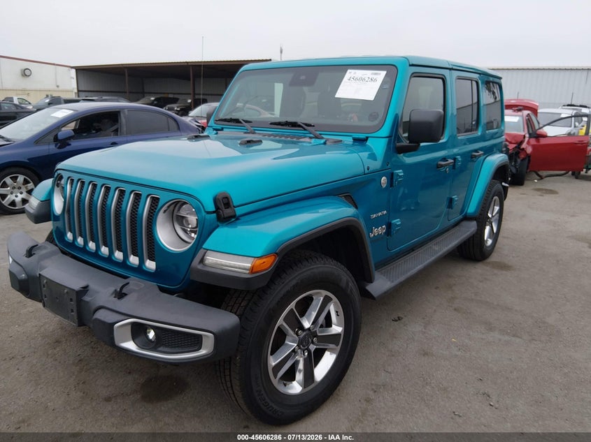 2020 Jeep Wrangler Unlimited Sahara 4x4 1C4HJXEG0LW172075 photo 1