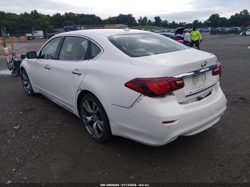 Vin: jn1by1pp1fm600363, lot: 46104711, infiniti q70l 3.7 20153