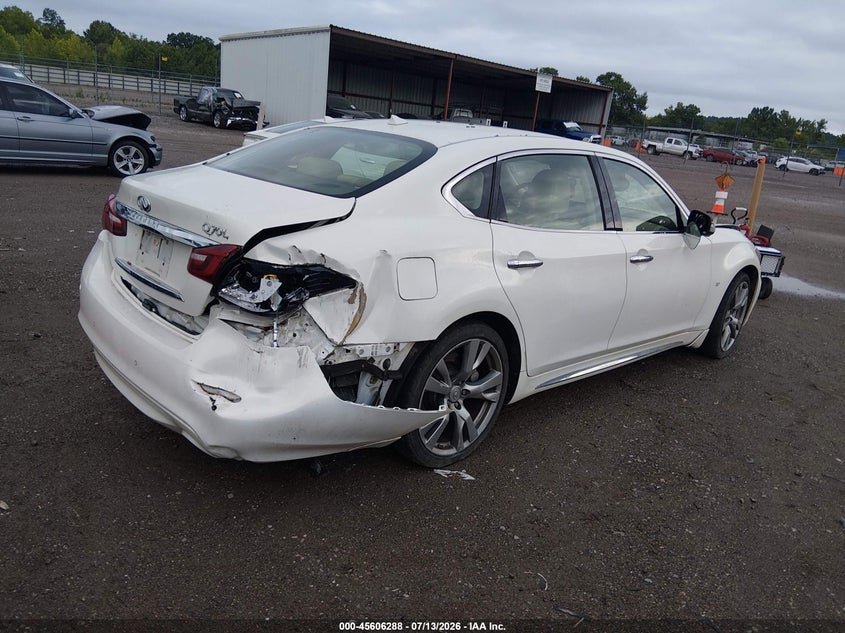 Vin: jn1by1pp1fm600363, lot: 46104711, infiniti q70l 3.7 20154