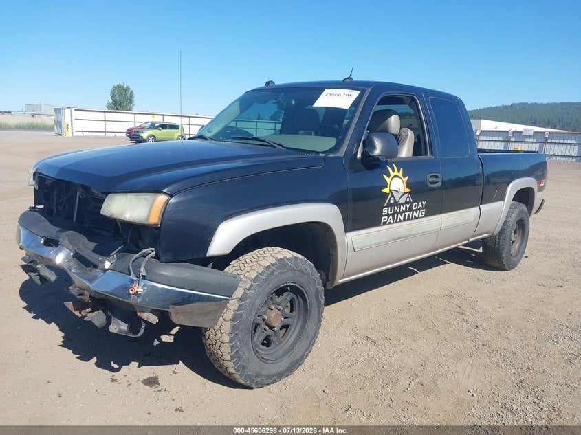 2005 Chevrolet Silverado, Front End, IAAI, VIN 1GCEK19B35Z127130 — photo 2