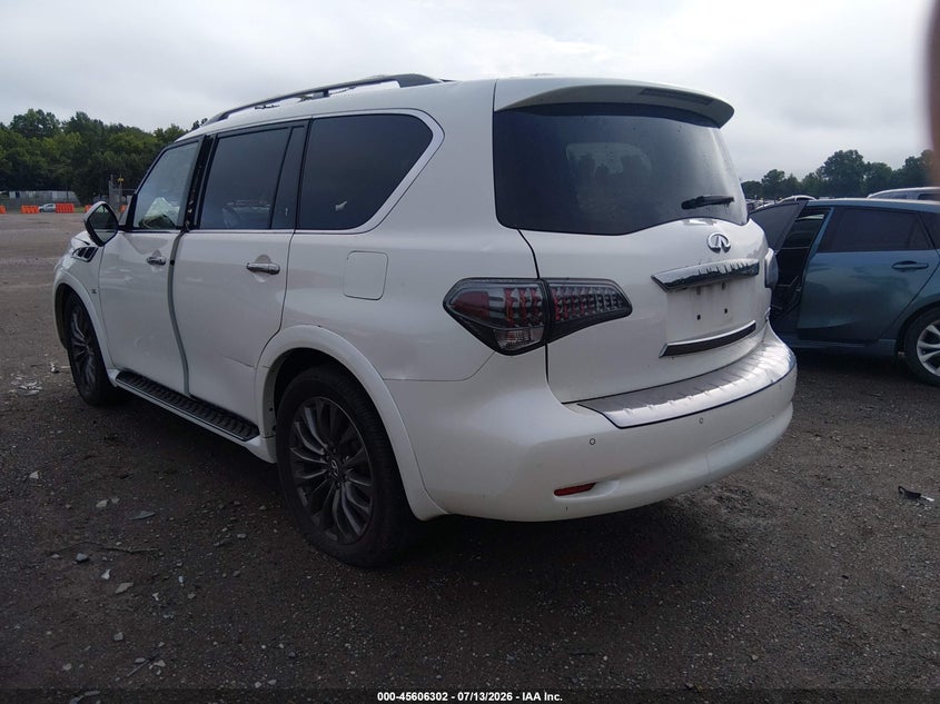 2017 INFINITI QX80 auction photo 3