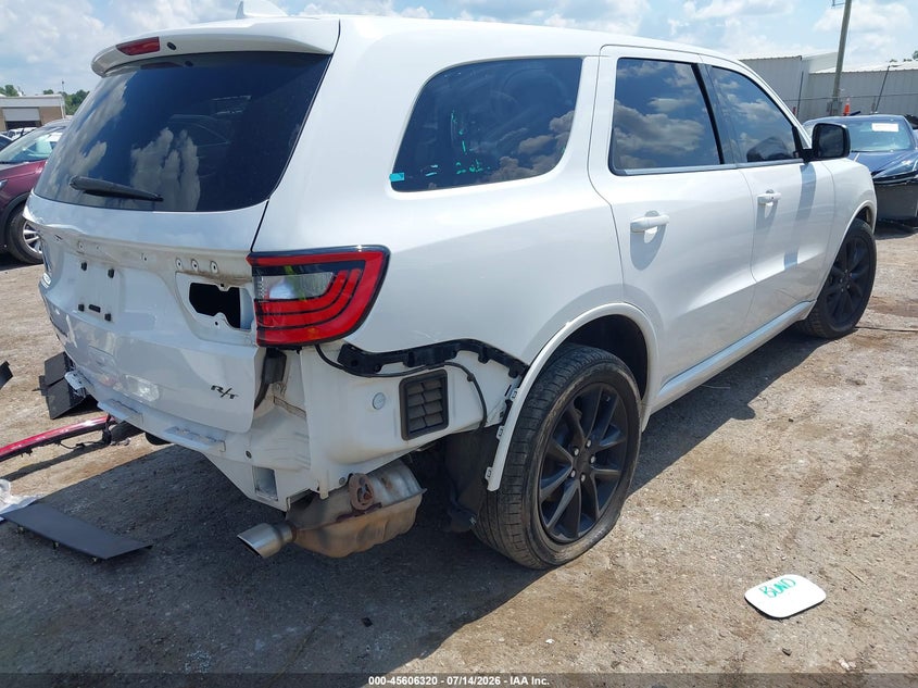 Vin: 1c4sdjct0jc498130, lot: 46104743, dodge durango r/t awd 20184