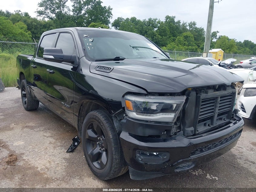 Vin: 1c6rreft9kn535580, lot: 46104748, ram 1500 big horn/lone star  4x2 5'7 box 20191