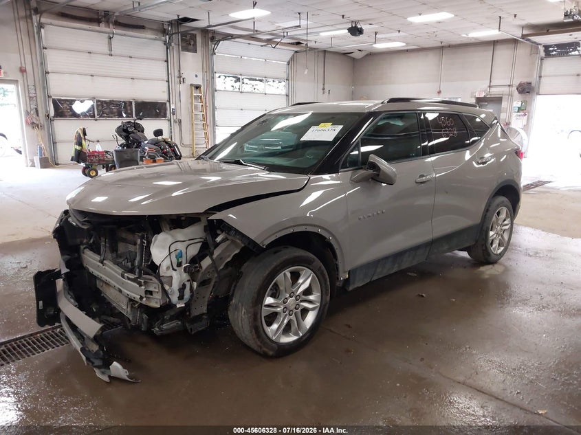 Vin: 3gnkbjrs1ms545448, lot: 46104751, chevrolet blazer awd 3lt 20212
