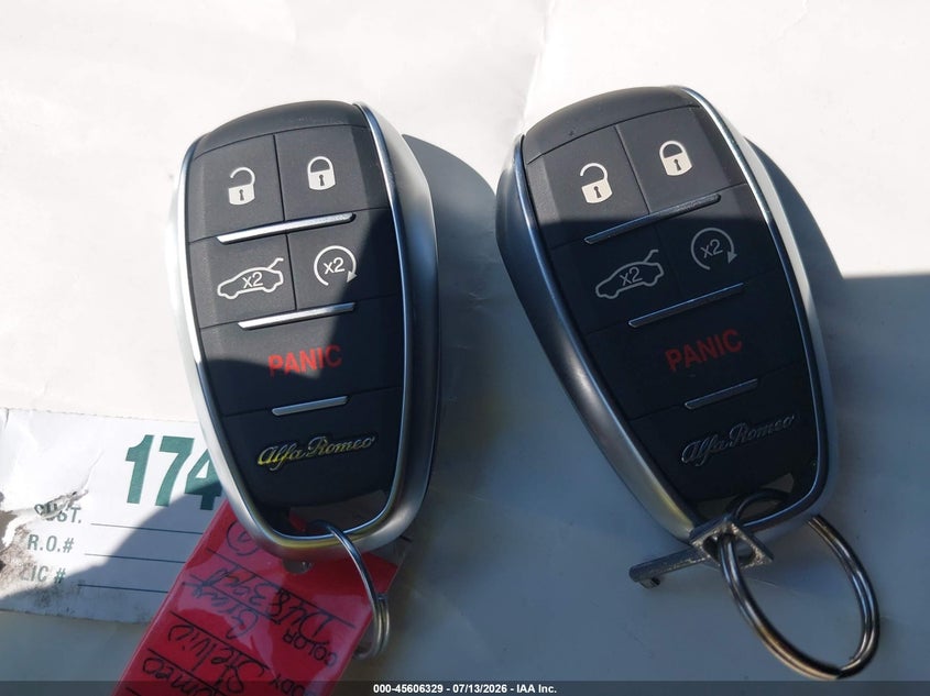 2022 Alfa Romeo Stelvio Ti Awd VIN: ZASPAKBN1N7D48394 Lot: 45606329