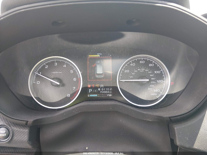 2020 SUBARU FORESTER auction photo 7
