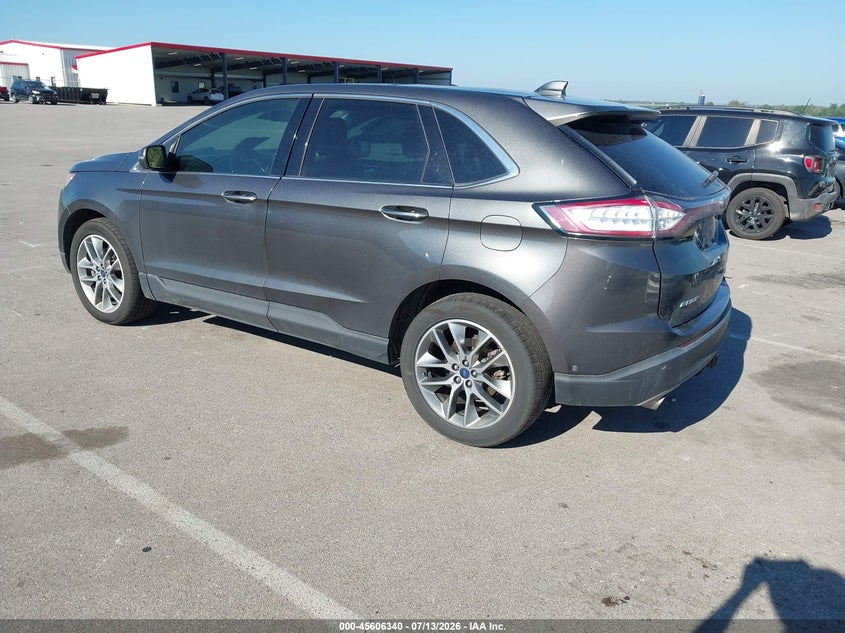 Vin: 2fmpk4k99gbb27118, lot: 46104763, ford edge titanium 20163