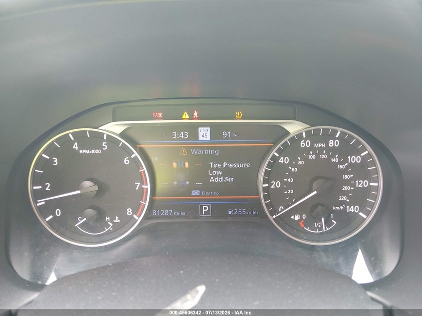 2021 NISSAN ALTIMA SEDAN 2.5L I-4 DI, DOHC, VVT, 188HP