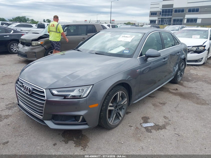Vin: waufnaf44ha030147, lot: 46104800, audi a4 prestige 20172