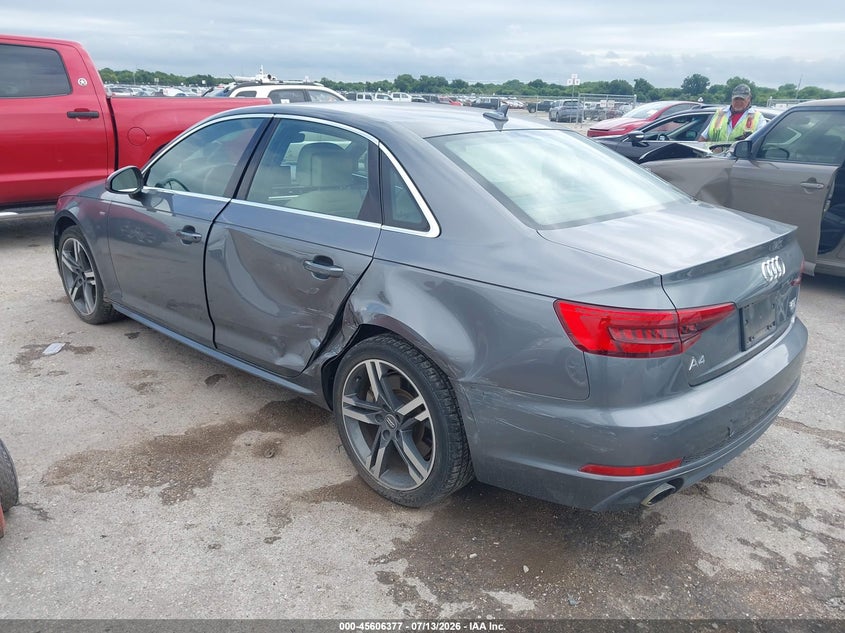 Vin: waufnaf44ha030147, lot: 46104800, audi a4 prestige 20173