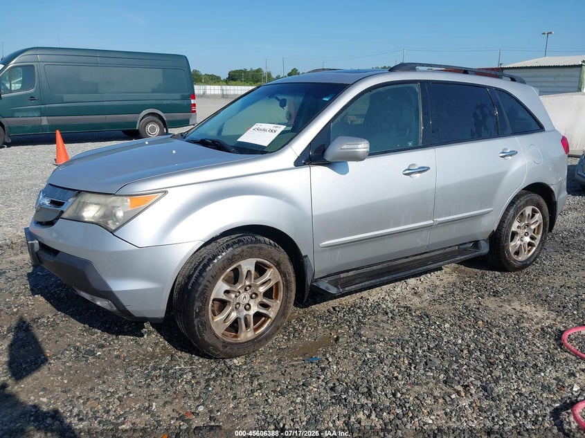 2007 Acura MDX, Обычный износ, IAAI, VIN 2HNYD28207H528694 — фото 2