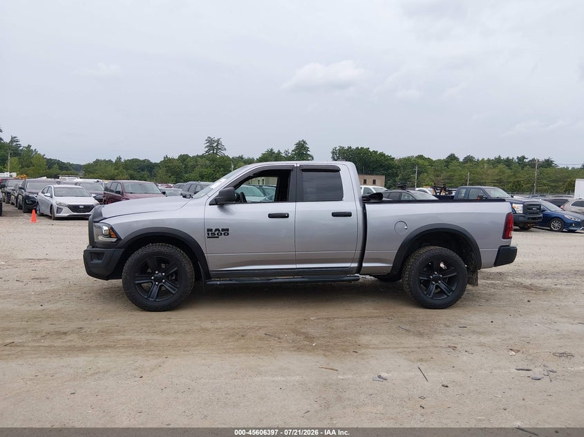 2021 Ram 1500 Classic Warlock 4X4 6'4 Box VIN: 1C6RR7GG5MS555889 Lot: 45606397