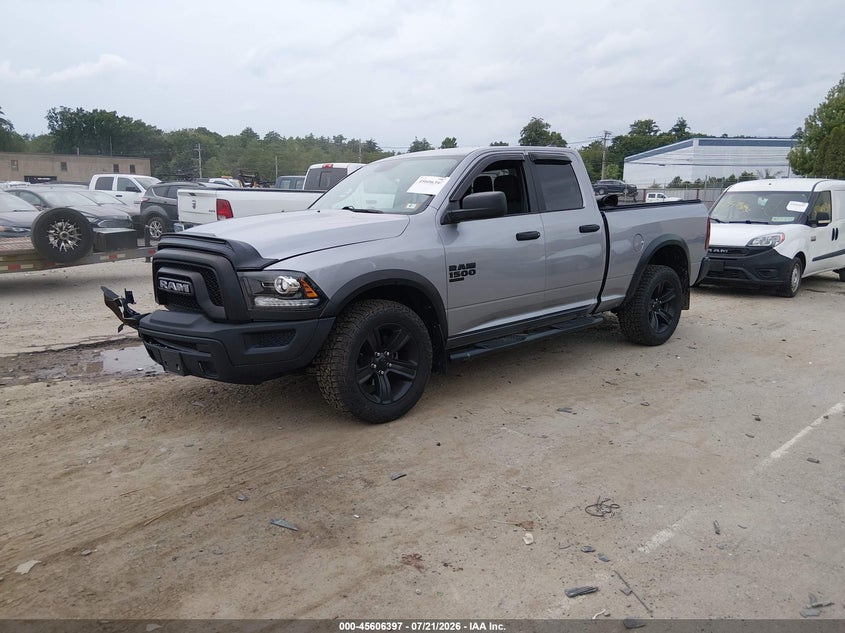 Vin: 1c6rr7gg5ms555889, lot: 46104820, ram 1500 classic warlock  4x4 6'4 box 20212