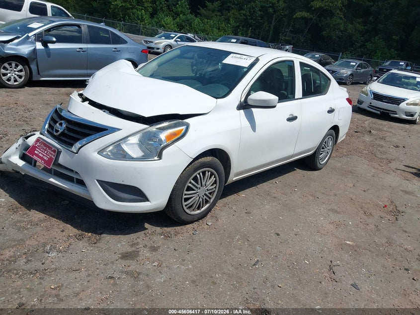 Vin: 3n1cn7ap5jl863872, lot: 46104840, nissan versa 1.6 s+ 20182